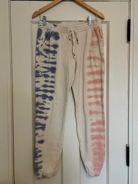 PJ Salvage Womens Tie Dye Jogger Pants Size M